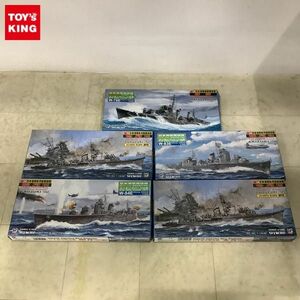 1円〜 ピットロード 1/700 日本海軍秋月型駆逐艦 照月 1942 新造時、日本海軍橘型駆逐艦 初桜 戦時急造艦 他