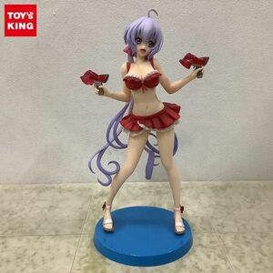 1円〜 ジャンク 箱無 ベルファイン 1/7 戦姫絶唱シンフォギアAXZ 雪音クリス 水着Ver.