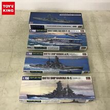 1円〜 ハセガワ 1/700 日本海軍 戦艦 日向、高速戦艦 金剛 他 スーパーディテール 等_画像1