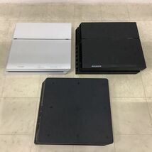 1円〜 動作確認/初期化済 箱無 PS4 本体 CUH-1200A グレイシャーホワイト、CUH-2000A ジェットブラック 他_画像2