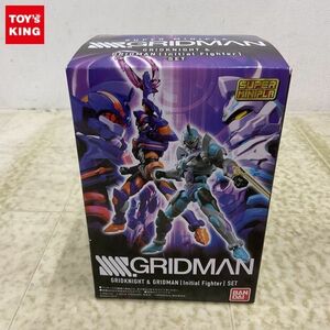 1円〜 未開封 スーパーミニプラ SSSS.GRIDMAN グリッドナイト&グリッドマン (Initial Fighter) セット