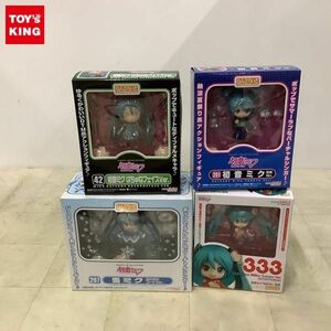 1円〜 未開封含 ねんどろいど 207 初音ミク 雪ミク ふわふわコートVer. 333 初音ミク 浴衣Ver. 夏椿 他