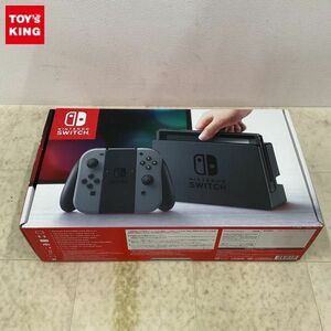 1円〜 動作確認/初期化済 Nintendo Switch HAC-001 Joy-Con グレー 本体