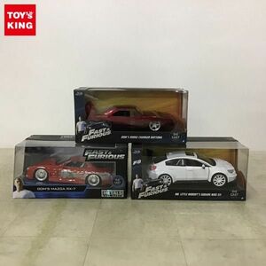 1円〜 未開封 Jada 1/24 ワイルド・スピード ドムズ ダッジ チャージャー デイトナ、マツダ RX-7 等