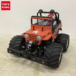 1円〜 ジャンク 電動RC シャーシ、タミヤ TRU-08 受信機、TEU-105BK アンプ 他