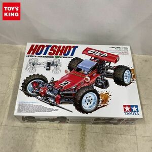 1円〜 タミヤ 電動RC・4輪駆動レーシングバギー 1/10 ホットショット4WD（540タイプ モーター付）