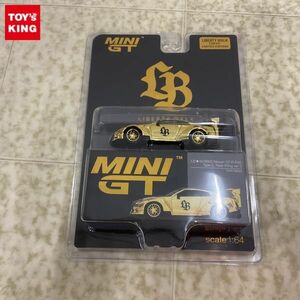 1円〜 未開封 TSM MINI GT 1/64 LIBERTY WALK Japan Tokyo 限定 LB WORKS NISSAN GT-R R35 Type 2, Rear Wing Ver.3 Gold