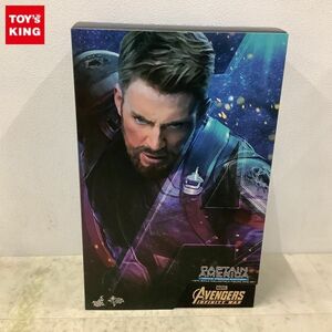 1円〜 ホットトイズ ムービー・マスターピース 1/6 MMS481 アベンジャーズ/インフィニティ・ウォー キャプテン・アメリカ DX版