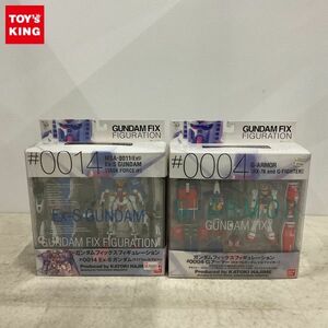 1円〜 GUNDAM FIX FIGURATION/GFF #0004 Gアーマー RX-78ガンダム＋Gファイター #0014 Ex-Sガンダム タスクフォース・アルファ