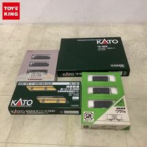 1円〜 KATO 等 Nゲージ 10-1187 西武鉄道 新101系 新塗色 2両先頭車増結セット 限定版 国鉄貨車 ワラ1形 他_画像1