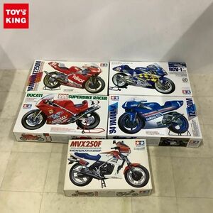 1円〜 タミヤ 1/12 ’94 ヤマハ TZ250M、ドゥカティ888 スーパーバイクレーサー 等