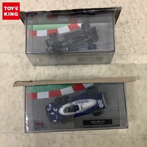 1円〜 未開封 デアゴスティーニ 1/43 ロータス 97T 1985 アイルトン・セナ タイレルP34B 1977 ロニー・ピーターソン