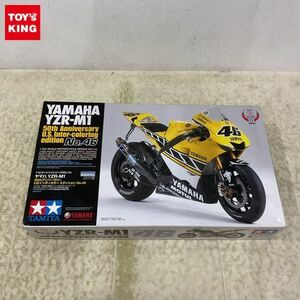 1円〜 タミヤ 1/12 ヤマハ YZR-M1 50th アニバーサリー USインターカラー エディション No.46 プラモデル