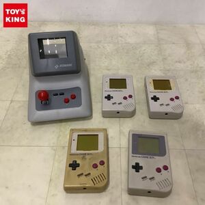 1円〜 NINTENDO ゲームボーイ 本体 DMG-01 グレー 4点 コナミ ハイパーボーイ RU-005