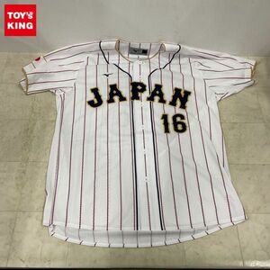 1円〜 WBC ユニフォーム 侍ジャパン 16 大谷 翔平 Lサイズ