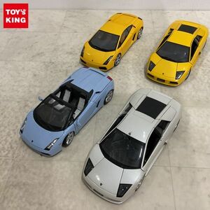 1円〜 訳あり ジャンク オートアート他 1/18 ランボルギーニ ガヤルド ランボルギーニ ムルシエラゴ等