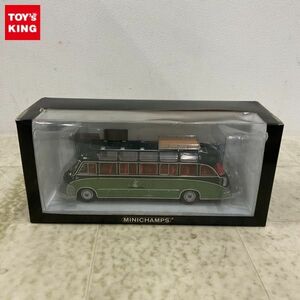 1円〜 ミニチャンプス 1/43 Setra S9 1953 ダークグリーン/ライトグリーン Der Walser