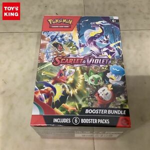 1円〜 未開封 ポケモンカード ポケカ Pokemon TCG SCARLET & VIOLET BOOSTER BUNDLE