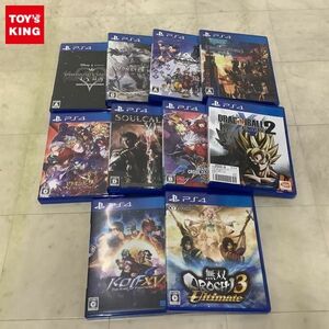 1円〜 PS4 ソフト ドラゴンボール ゼノバース2 キングダムハーツIII 他