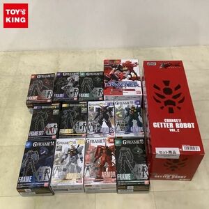 1円〜 未開封 バンダイ スーパーミニプラ 真ゲッターロボ vol.2 1BOX Gフレーム FA 10 マスターガンダム アーマーセット 他