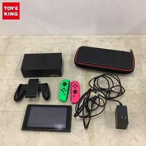 1円〜 箱無/動作確認/初期化済 Nintendo Switch 本体 HAC-001、Joy-Con、充電ドック、充電グリップ等