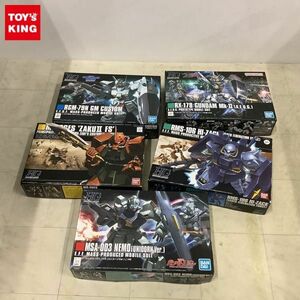 1円〜 HGUC 1/144 ガンダムMk-II（エゥーゴ仕様）、ネモ（ユニコーンVer.）他