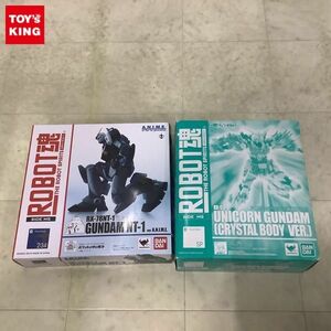 1円〜 未開封含 ROBOT魂 ガンダムNT-1 ver.A.N.I.M.E. ユニコーンガンダム 結晶体Ver.