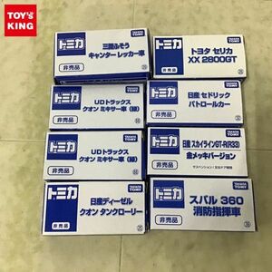 1円〜 訳あり トミカ 日産 スカイライン GT-R R33 金メッキバーション スバル 360 消防指揮者 他