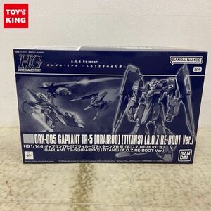 1円〜 HGUC 1/144 アドバンスオブZ ティターンズの旗のもとに ギャプランTR-5 フライルー ティターンズ仕様 A.O.Z RE-BOOT版