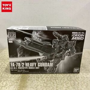 1円〜 HG 1/144 機動戦士ガンダム THE ORIGIN MSD ヘビーガンダム