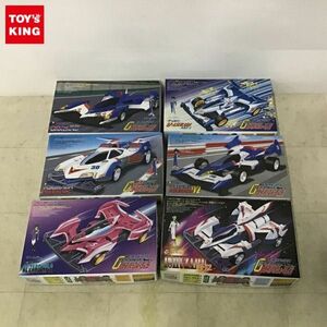 1円〜 アオシマ 1/32 テクニ四駆サイバーフォーミュラシリーズ アスラーダG.S.X アルザードNP-2 他