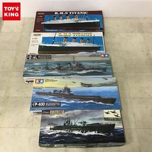 1円〜 タミヤ 1/700 日本駆逐艦 雪風 1/350 特型潜水艦 伊-400 他