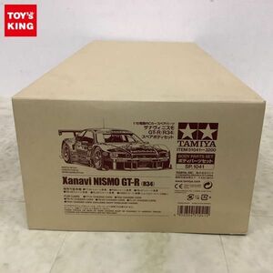 1円〜 タミヤ 1/10 電動RC カースペアパーツ ザナヴィ ニスモ GT-R R34 スペアボディセット