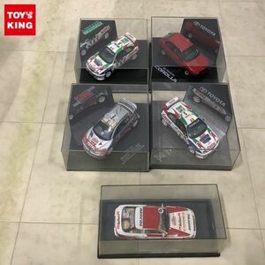 1円〜 ビテス等 1/43 プジョー 206 WRC 2001 トヨタ カローラ レッド 他