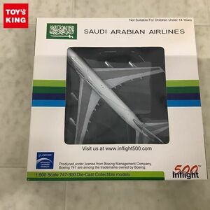 1円〜 Inflight 500 1/500 B747-300 サウジアラビア航空