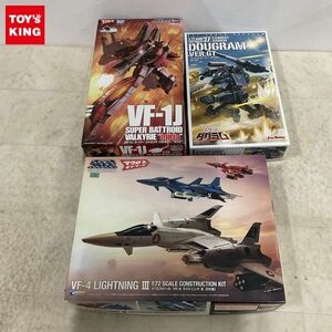 1円〜 コンバットアーマーズMAX 1/72 ダグラム Ver.GT ハセガワ VF-1J スーパーバトロイド バルキリー ミリア 他