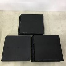 1円〜 動作確認/初期化済 箱無 PS4 本体 CUH-1200A 2点 CUH-2200A ジェット・ブラック_画像2