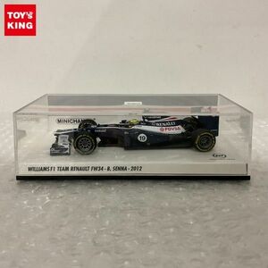 1円〜 ミニチャンプス 1/43 Williams F1 Team Renault FW34 B.SENNA 2012