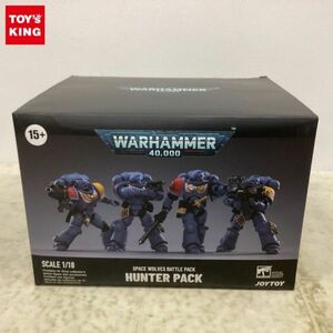 1円〜 JOYTOY 1/18 ウォーハンマー40,000 SPACE WOLVES BATTLE PACK HUNTER PACK