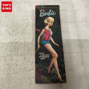 1円〜 マテル Barbie ブラウン ショートボブヘア ライトブルー系アイ、ワンピース