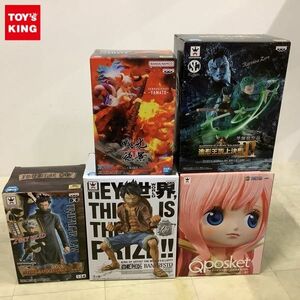 1円〜 未開封 ONE PIECE SCultures BIG 造形王頂上決戦3 vol.1 ロロノア・ゾロ Q posket しらほし姫 他