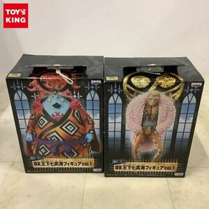 1円〜 未開封含 ONE PIECE DX王下七武海フィギュア vol.1 ドンキホーテ・ドフラミンゴ ジンベエ