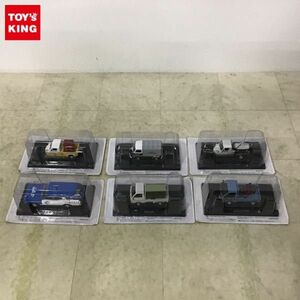 1円〜 1/43 懐かしの商用車コレクション スバル サンバー 1961 明治牛乳配達仕様、三菱 ミニキャブ 1981 畳店仕様 等