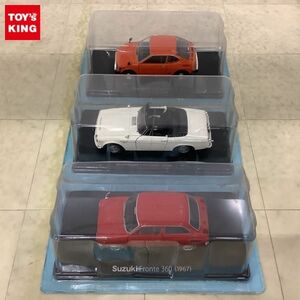 1円〜 アシェット 国産名車コレクション 1/24 ダットサン フェアレディ2000 1967、スズキ セルボ 1977 他