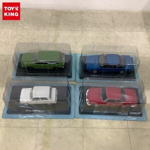 1円〜 アシェット 国産名車コレクション 1/24 三菱 ミニカ 1967、スバル アルシオーネ4WD ターボ 1985 他