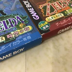 1円〜 ゲームボーイカラー専用 ゼルダの伝説 ふしぎの木の実 時空の章 大地の章の画像10