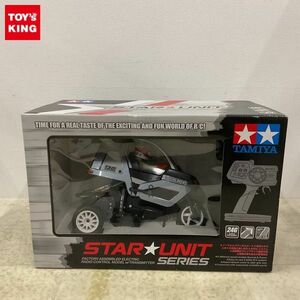 1円〜 未開封 タミヤ 電動RCカー スターユニット トリプルホイールシリーズ 1/8 ダンシングライダー T3-01シャーシ シルバーボディ仕様