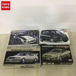 1円〜 フジミ 他 1/24 トヨタ セルシオ C-タイプ 1989 アオシマ 1/24 サバンナ RX-7 デイトナ24時間 1979 グリーン 等