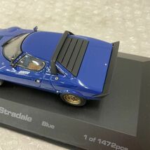 1円〜 hpi・racing 1/43 ランチア ストラトス HF Stradale ブルー_画像5