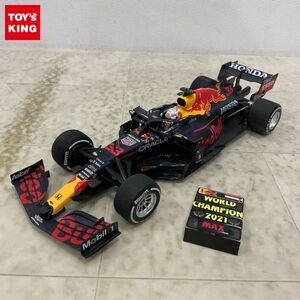 1円〜 ジャンク 箱無 ミニチャンプス 1/18 レッドブルレーシング RB16B 2021 #33